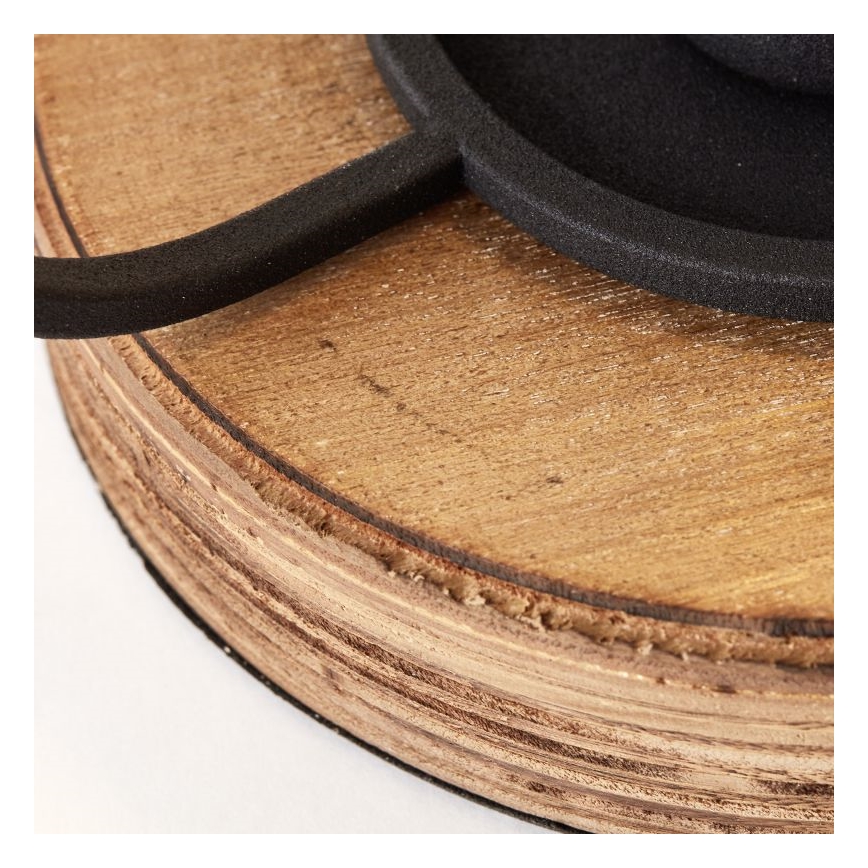 Brilliant - Tafellamp TOSH 1xE27/40W/230V van populierenhout